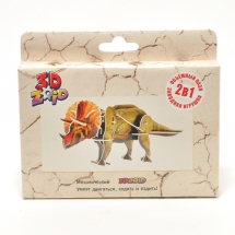 Купить 3D ZOID Динозавр Трицератопс - OBIDOBI.RU