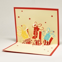 3D POP-UP �������� - Happy Birthday 5